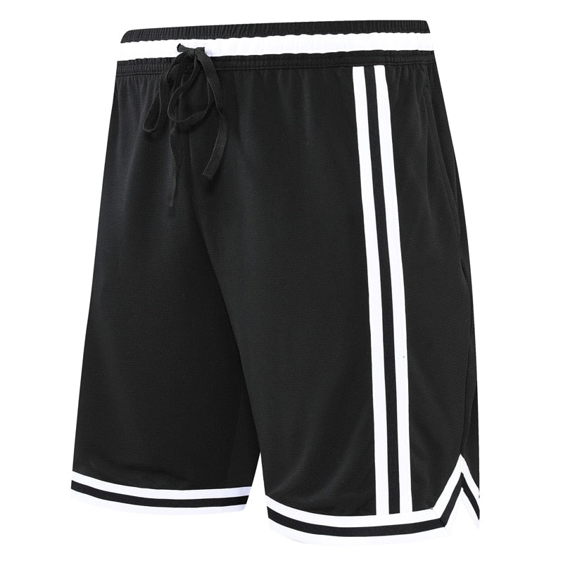 Basketball Shorts Quick Dry Loose Fashion Training Running Men Black Shorts